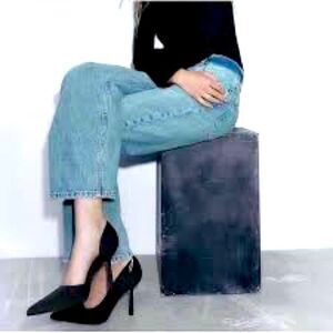 (Z) Zara Women's D'Orsay Black Pumps High Heels Sizes US/EU 8/39